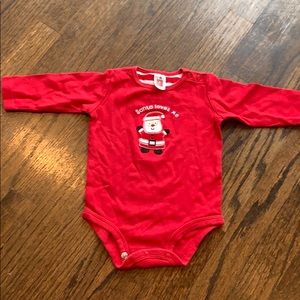 Christmas long sleeve onesie size 6 months
